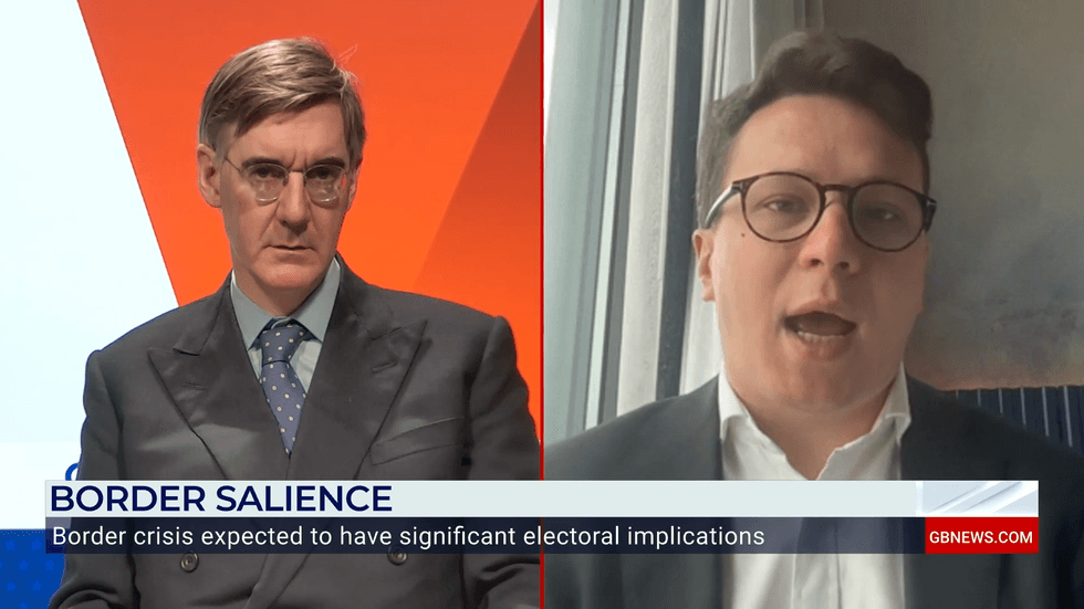 Jacob Rees-Mogg and James Johnson