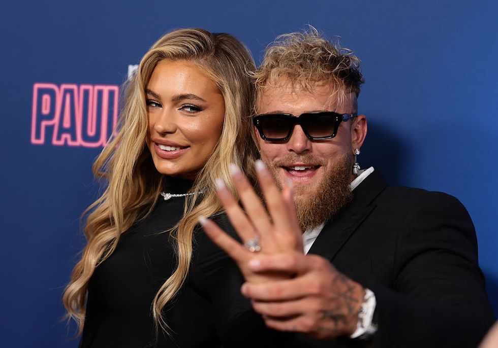 Jake Paul and Jutta Leerdam