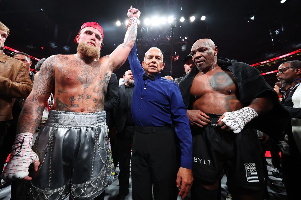 Jake Paul and Mike Tyson fight