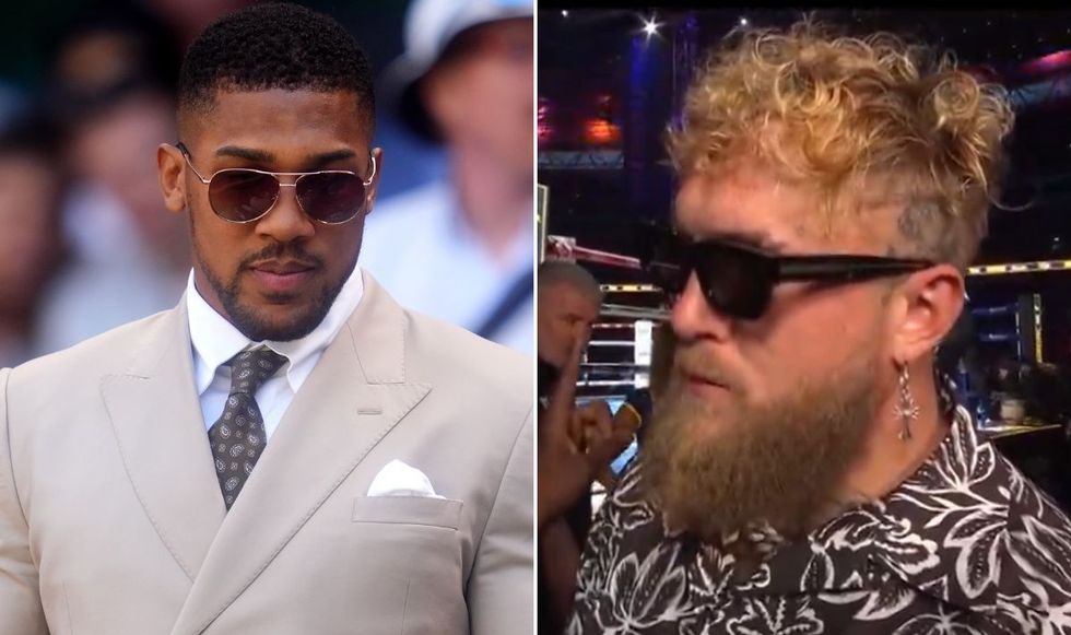 Jake Paul Anthony Joshua