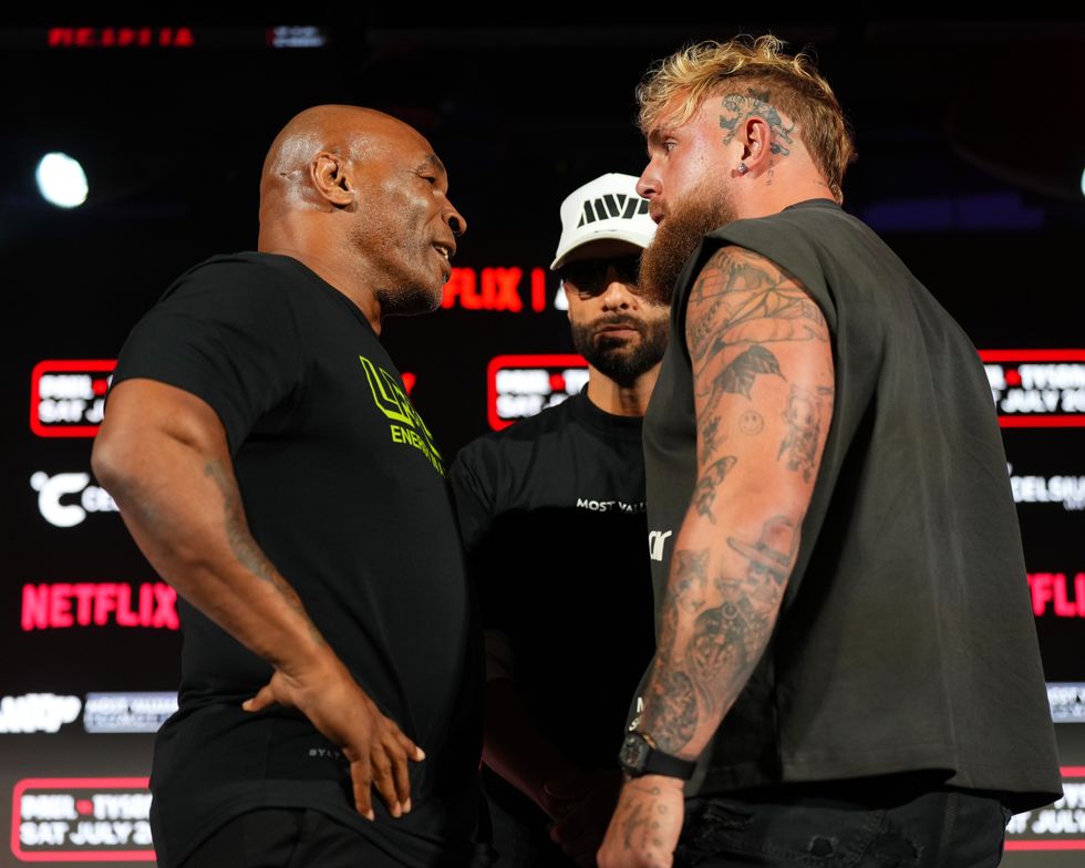 Jake Paul Mike Tyson