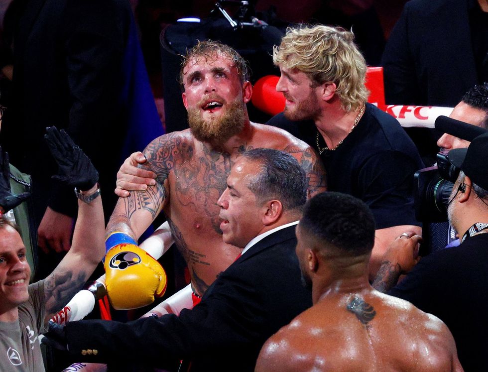 Jake Paul suffered the first knockout defeat of his boxing career