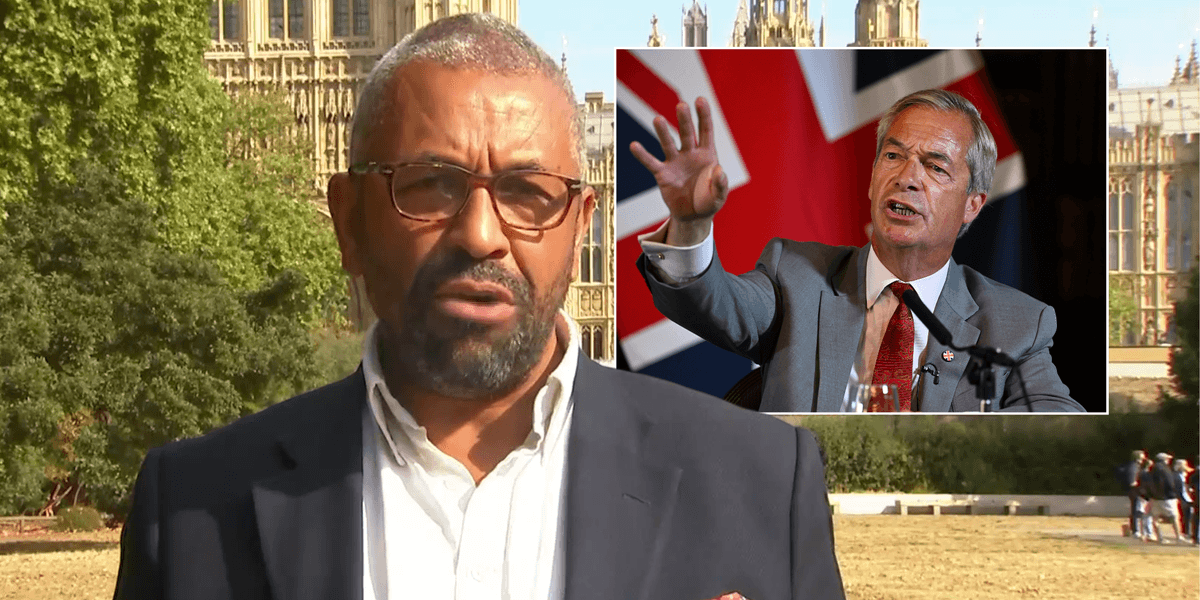 James Cleverly rejects claims he is ‘running scared’ of Reform with London mayor bid as he brands Nigel Farage a ‘toddler’