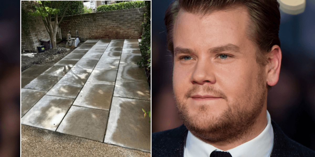 James Corden wins neighbour row over bins and 'unsightly' paving slabs