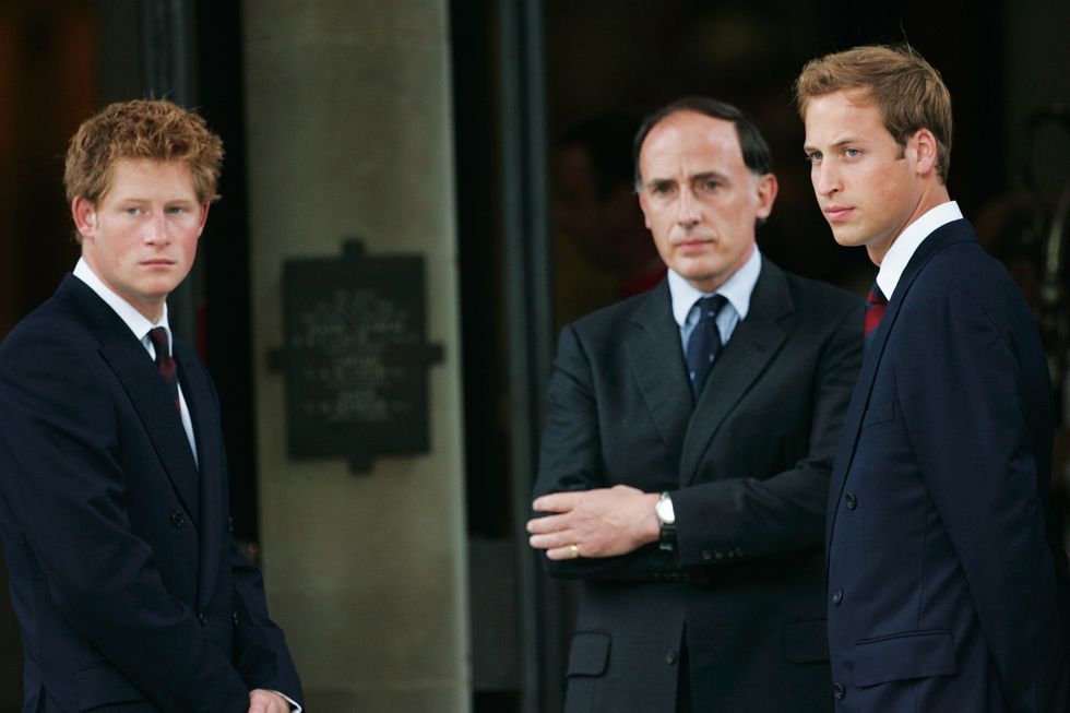 Jamie Lowther-Pinkerton, Prince Harry, Prince William