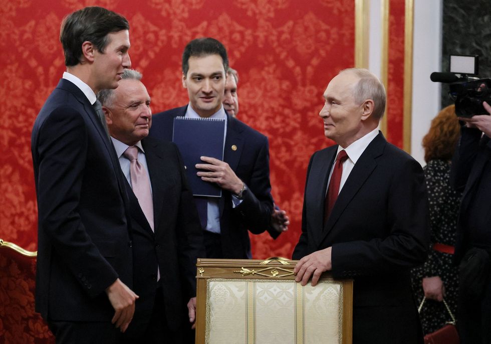 Jared Kushner, Steve Witkoff, Vladimir Putin
