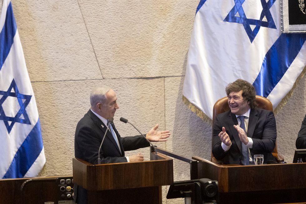 Javier Milei in Israel