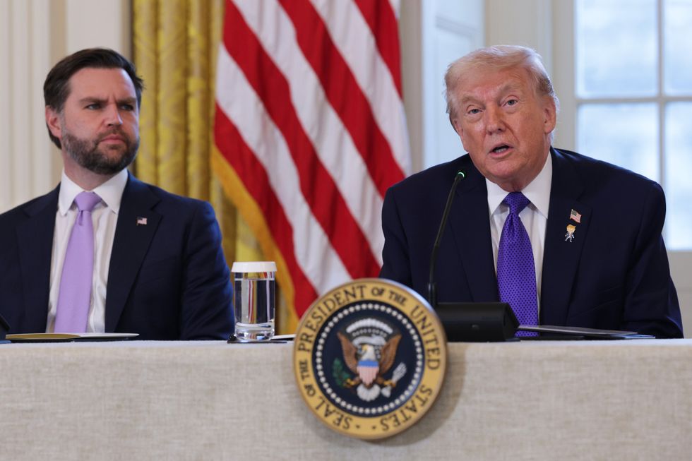 JD Vance and Donald Trump