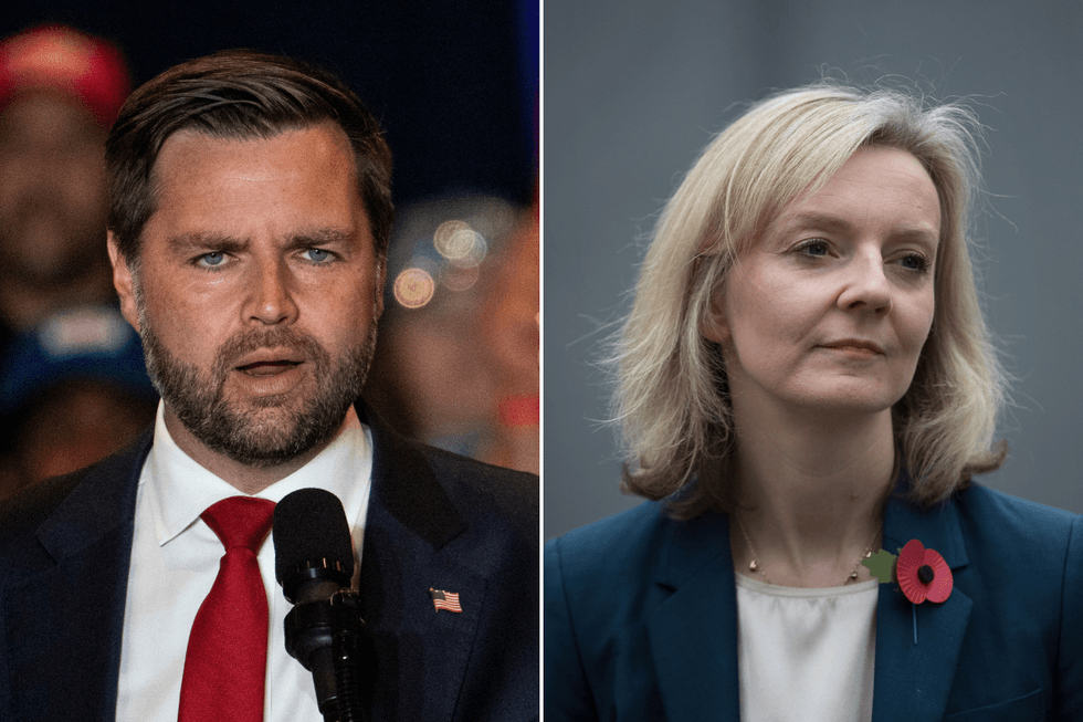 JD Vance and Liz Truss\u200b