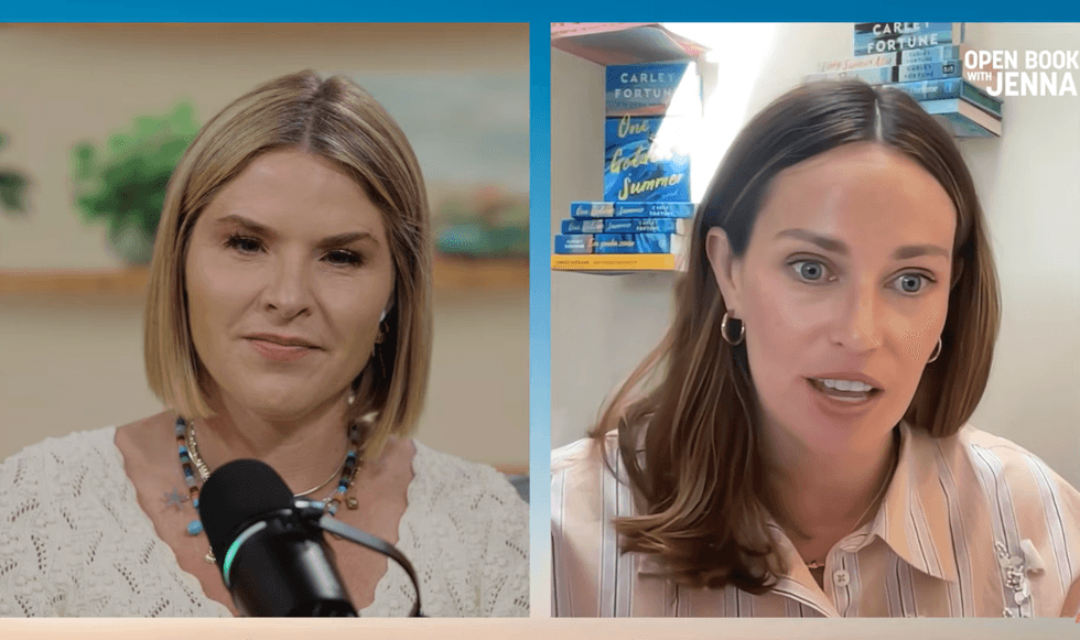 Jenna Bush Hager and Carley Fortune