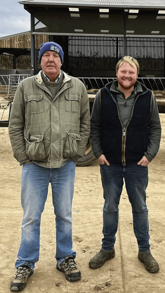 Jeremy Clarkson and Kaleb Cooper