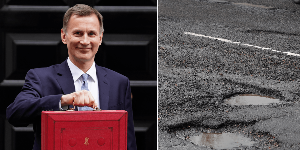 Potholes to finally be dealt with! Huge funding boost to fix Britain's roads