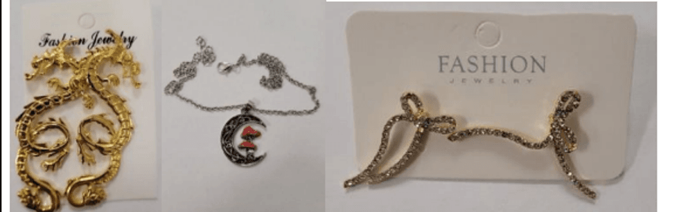 Jewellery from Amazon