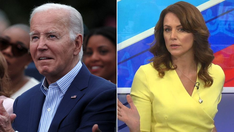 Joe Biden and Bev Turner