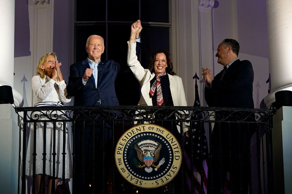 Joe Biden and Kamala Harris