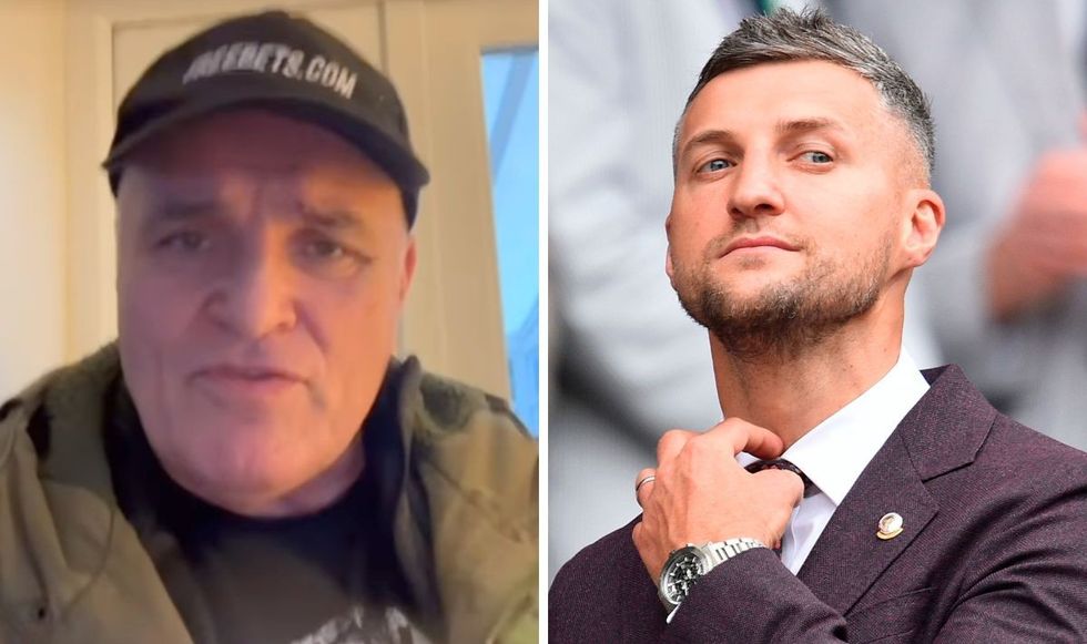 John Fury and Carl Froch