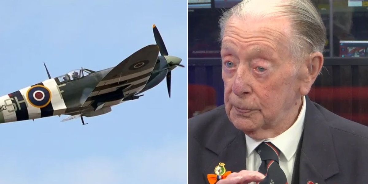 Watch moment World War Two veteran’s lifelong wish granted by campaigner: 'Living out their dreams'