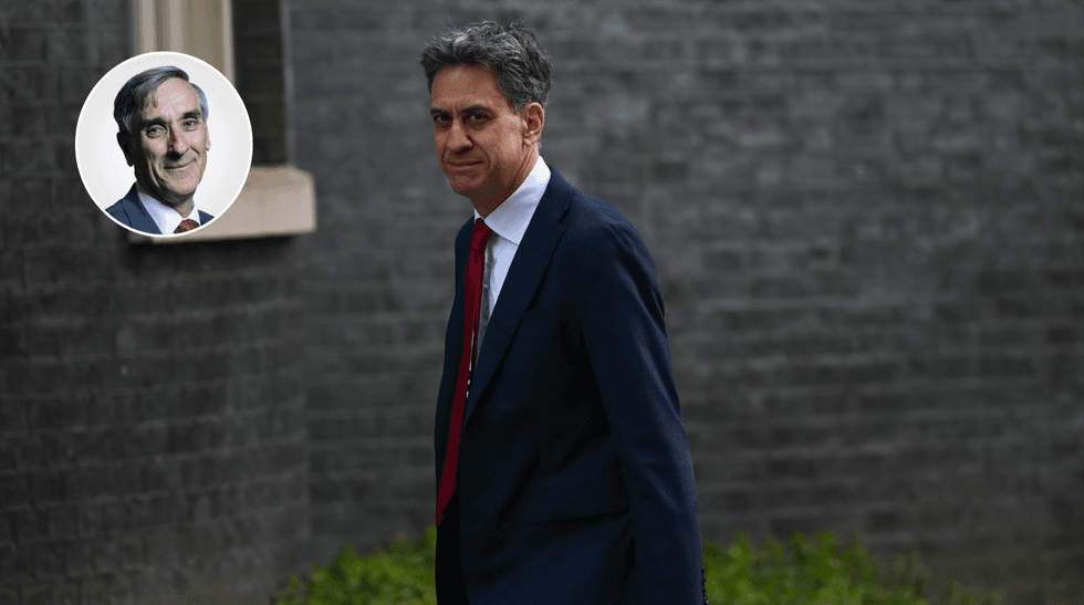 John Redwood (left), Ed Miliband (right)