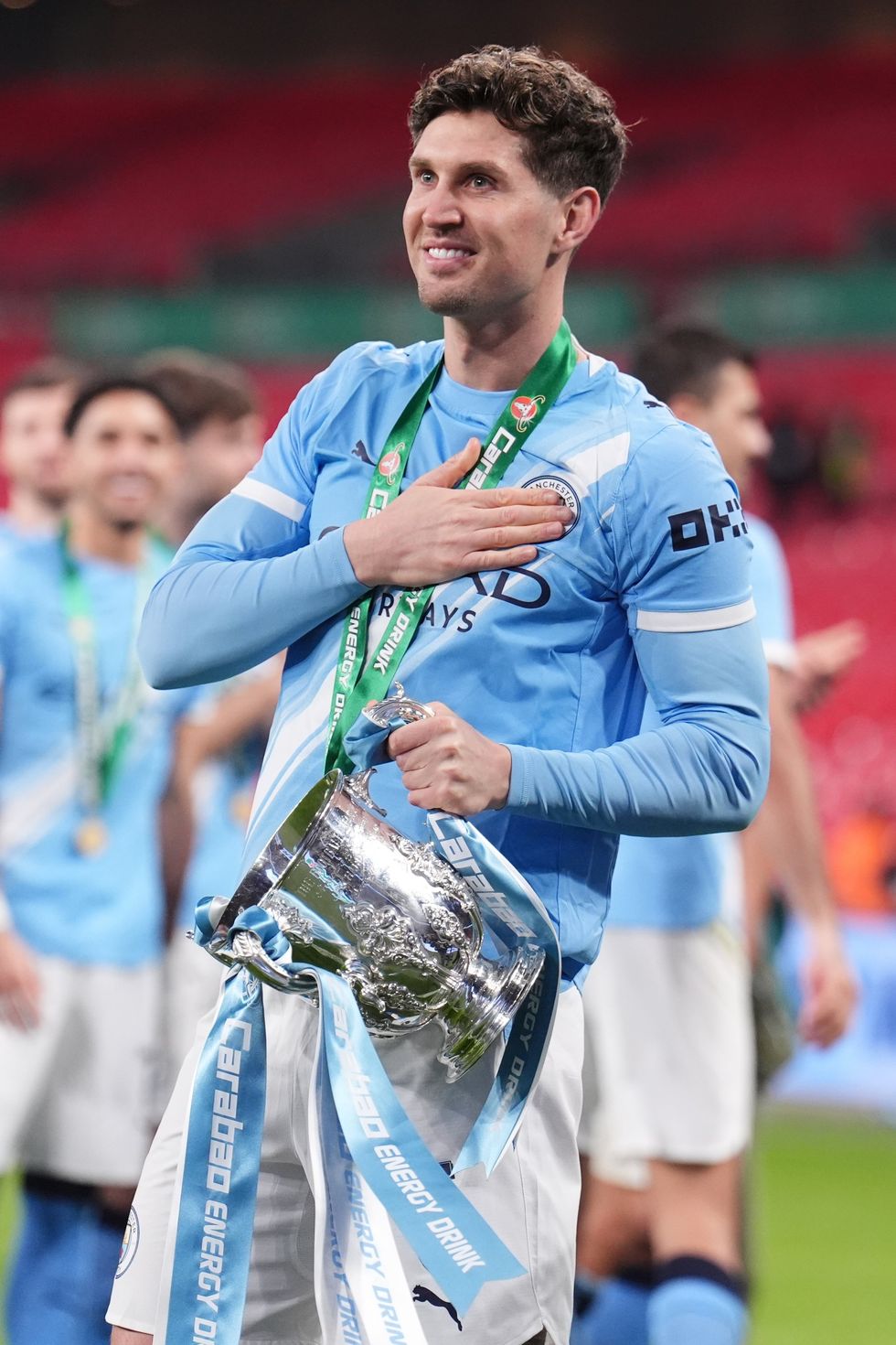 John Stones is also set to leave Man City when his contract expires