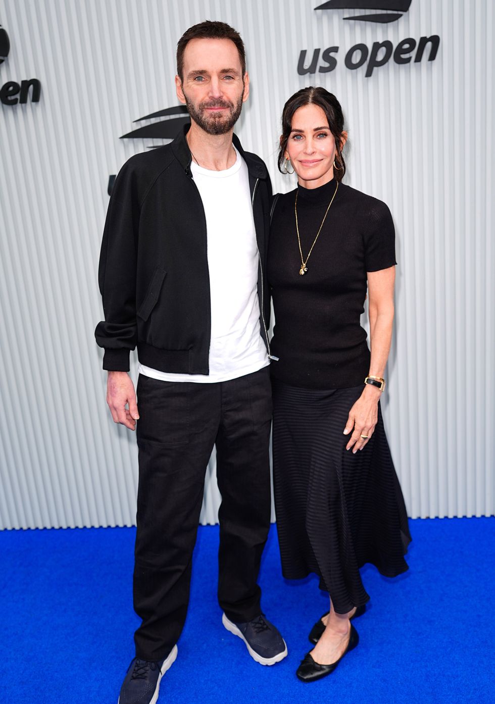 Johnny McDaid and Courtney Cox