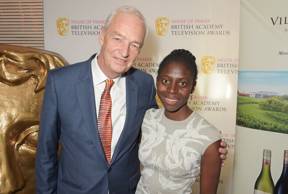 Jon Snow and Dr Precious Lunga