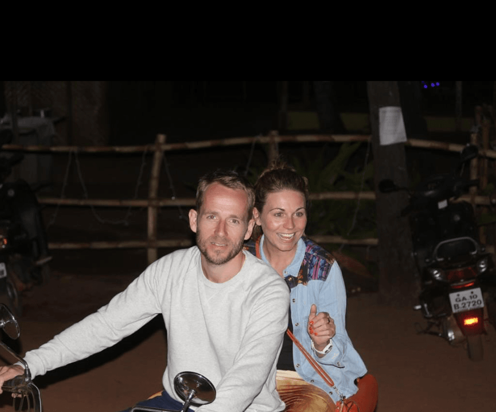 Jonnie Irwin and Jessica Holmes