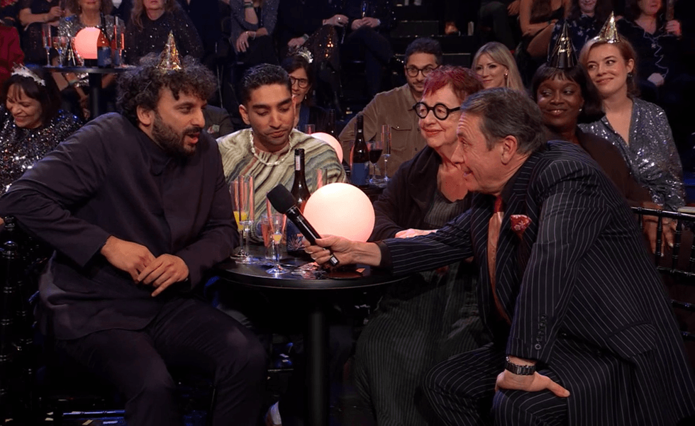 Jools Holland and Nish Kumar