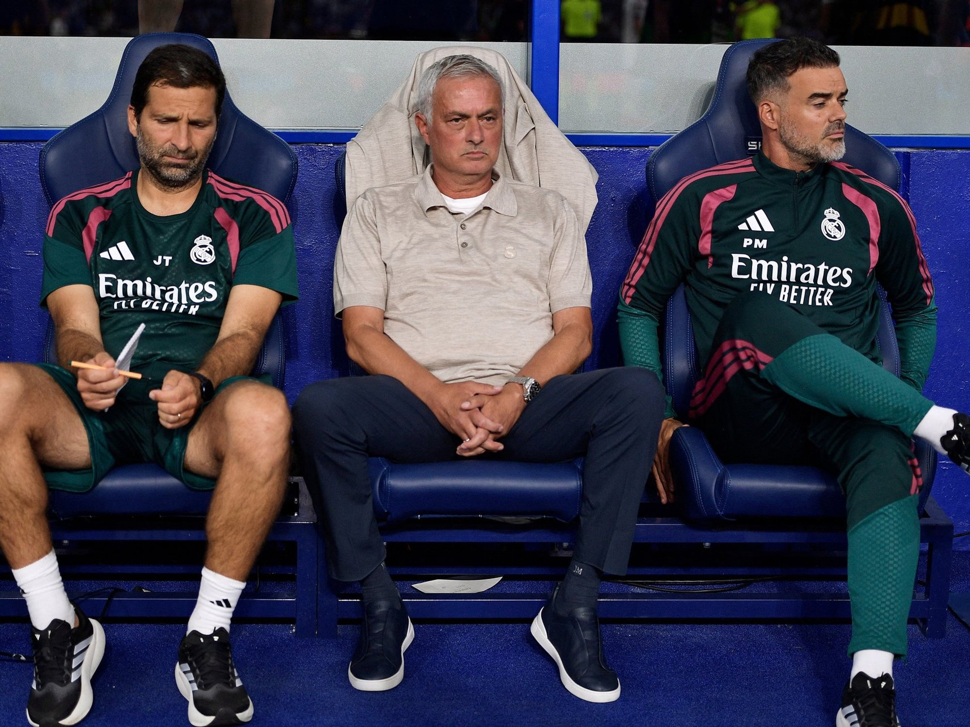 Jose Mourinho has called for Vinicius Jr to be "educated" over his emotional control after claiming the Real Madrid star is being subjected to relentless bullying on the pitch