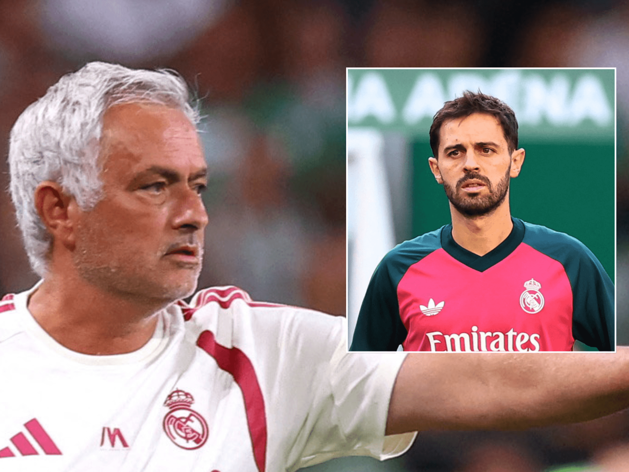 Jose Mourinho has taken aim at Bernardo Silva