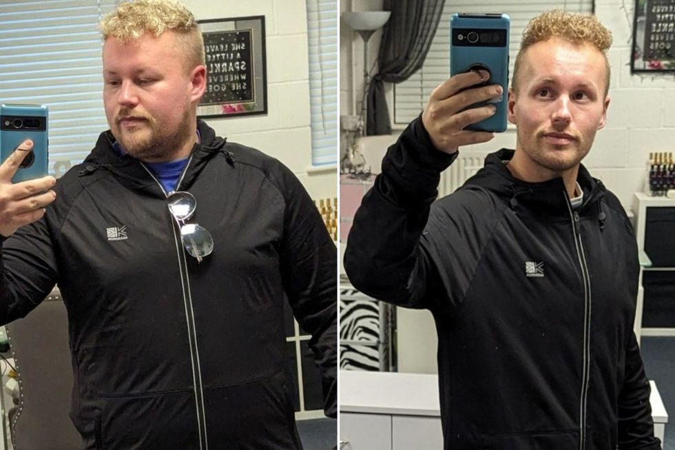 Joshua Hilton before and after