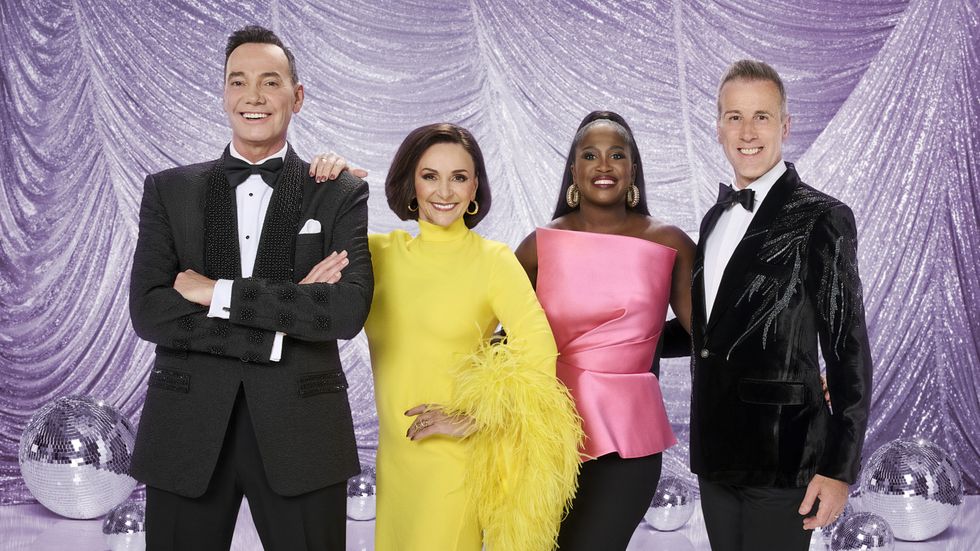 Judges Craig, Shirley, Motsi and Anton