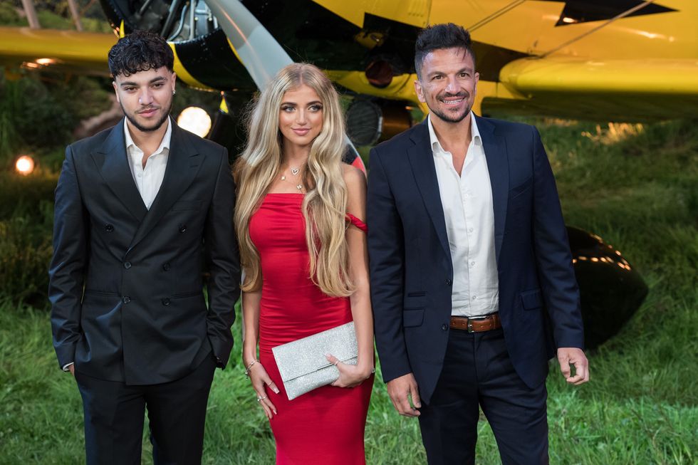 Junior, Princess and Peter Andre