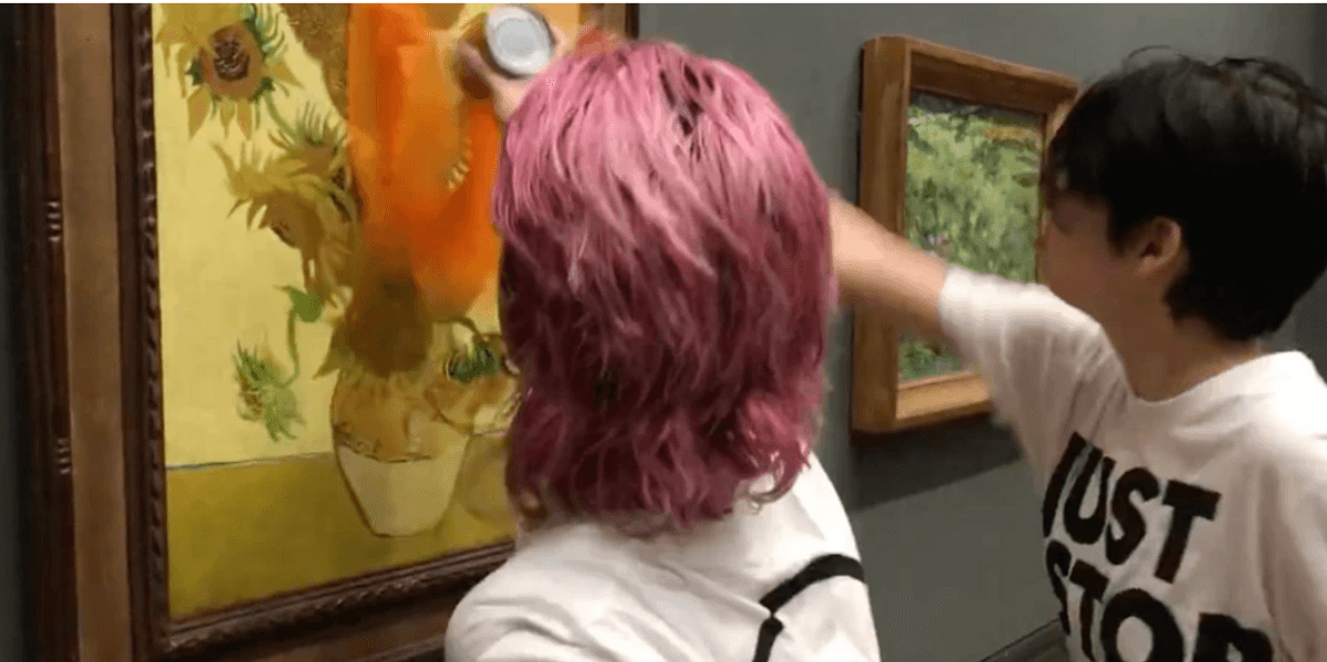 Just Stop Oil soup vandals imprisoned for ‘idiotic’ criminal damage on ‘priceless’ Van Gogh painting