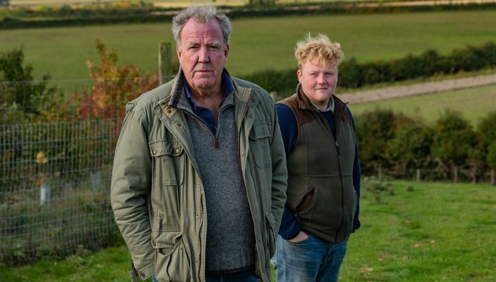 Kaleb Cooper and Jeremy Clarkson