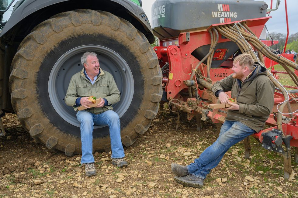 Kaleb Cooper and Jeremy Clarkson
