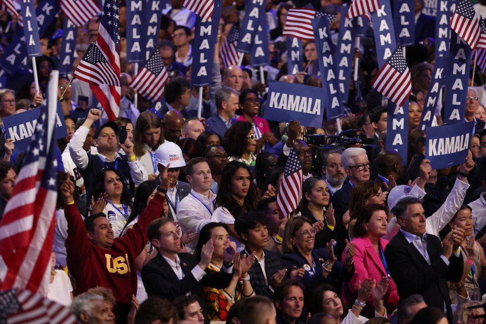 Kamala Harris supporters