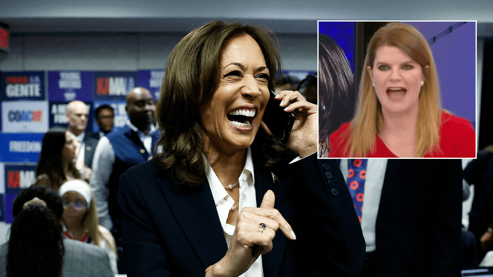 Kamla Harris and Jennifer Ewing
