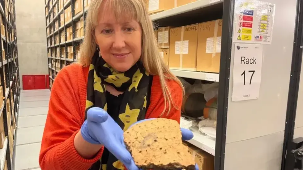 Kat Baxter, curator of archaeology at Leeds Museums and Galleries