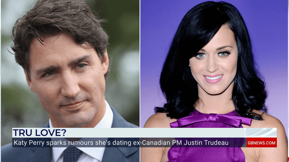 Katy Perry and Justin Trudeau
