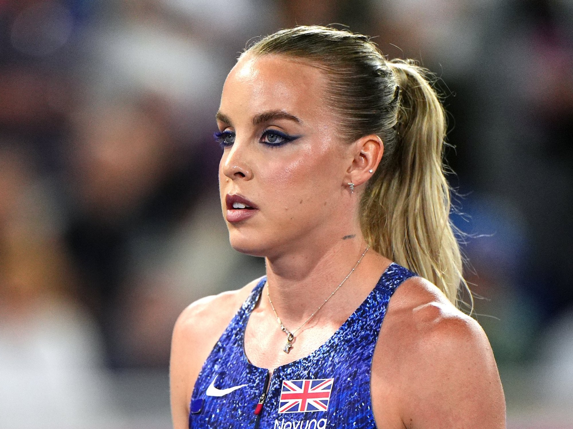 Keely Hodgkinson has suggested why there are thousands of empty seats at the European Athletics Championship