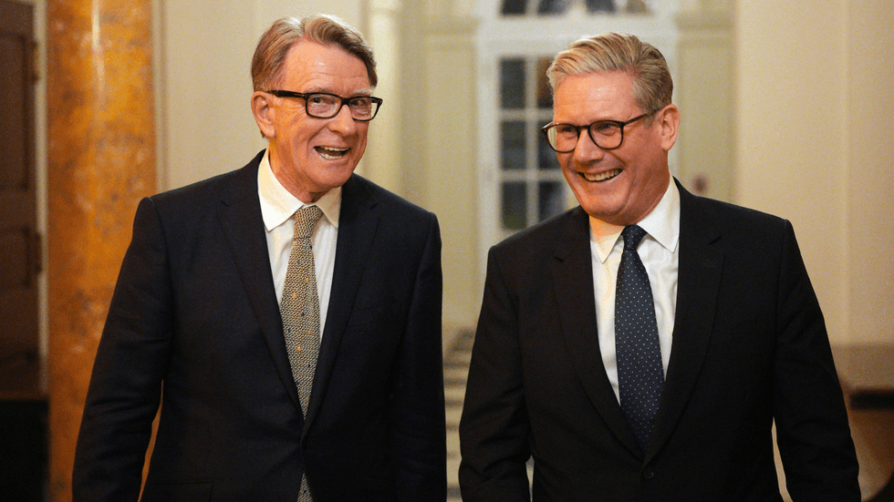 Keir Starmer and Peter Mandelson
