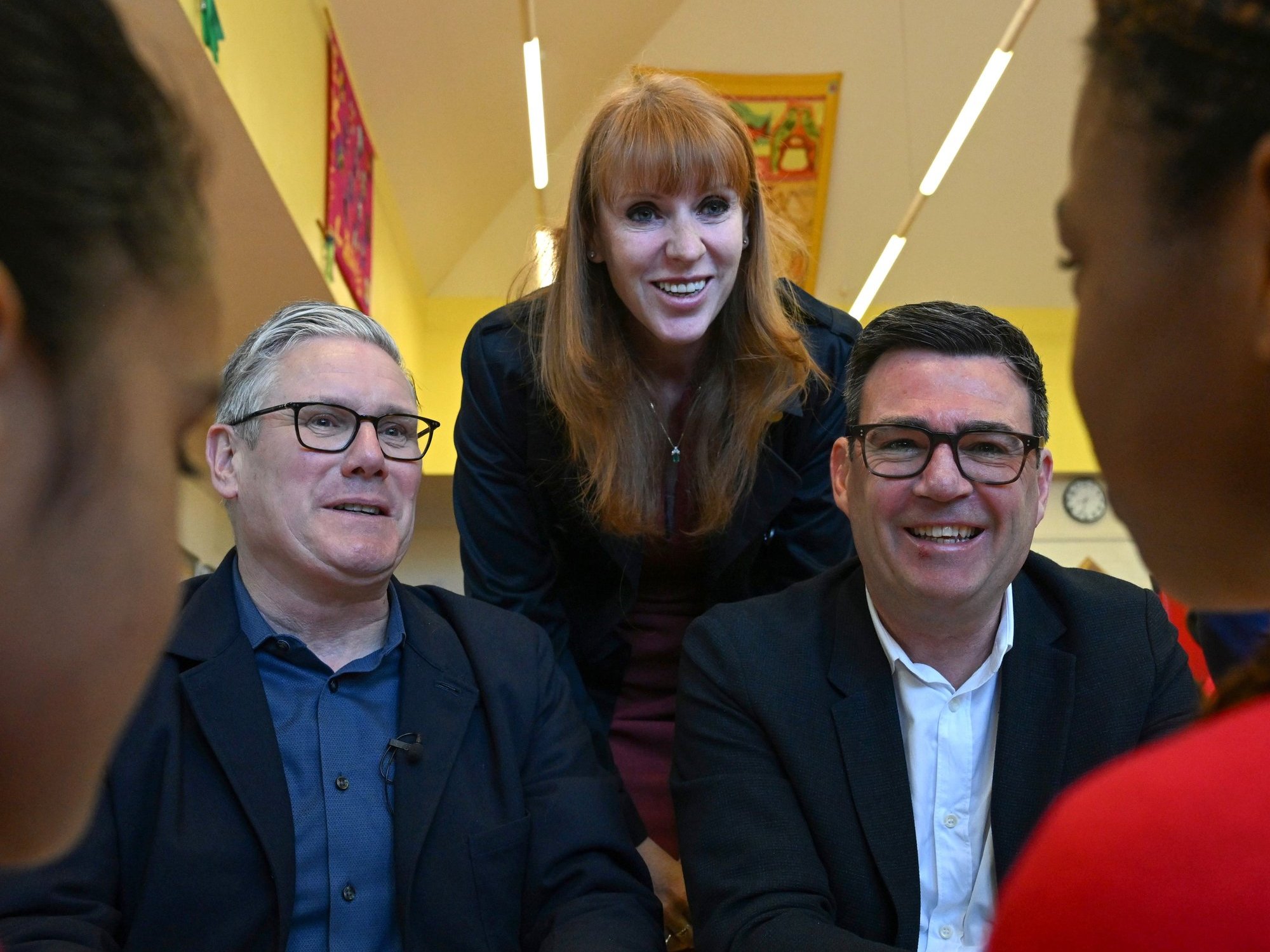 Keir Starmer, Andy Burnham, Angela Rayner