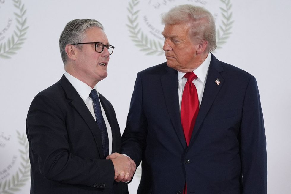Keir Starmer, Donald Trump