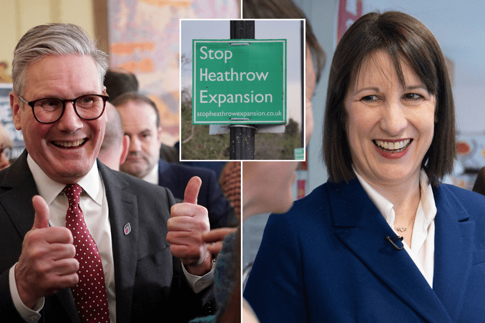 Keir Starmer; Heathrow; Rachel Reeves