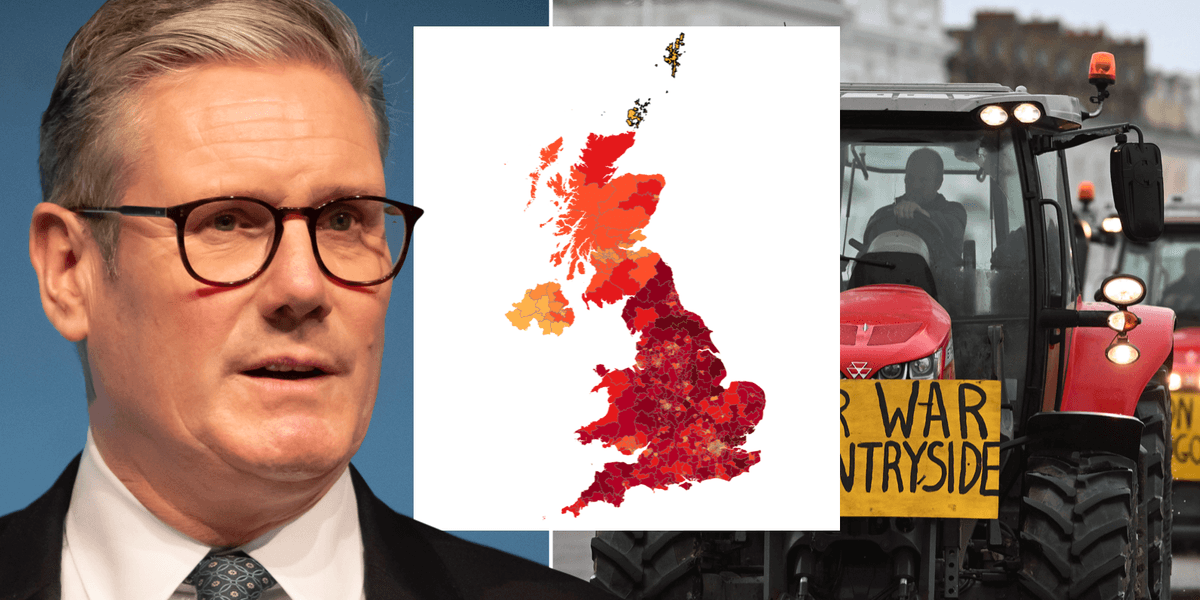 MAPPED: Marginal Labour seats with most election petition signatures revealed as PM faces bloodbath