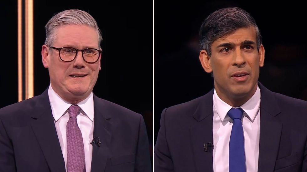 Keir Starmer, Rishi Sunak 