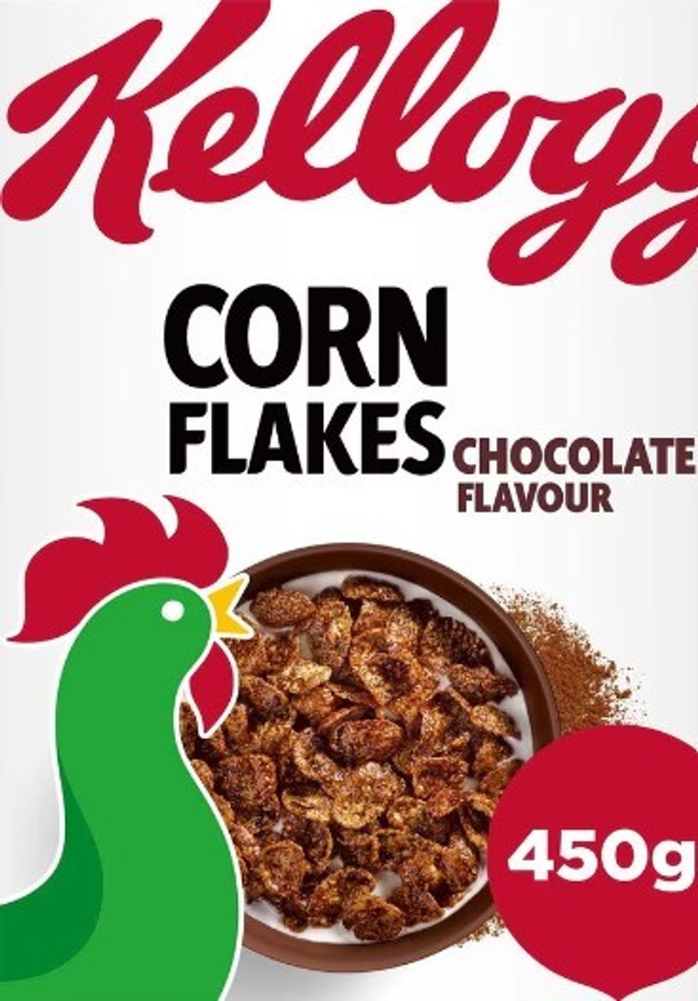 Kellogg\u2019s Corn Flakes Chocolate Flavour 450g