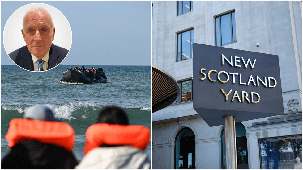 Kelvin MacKenzie, Migrants crossing the channel and New Scotland Yard