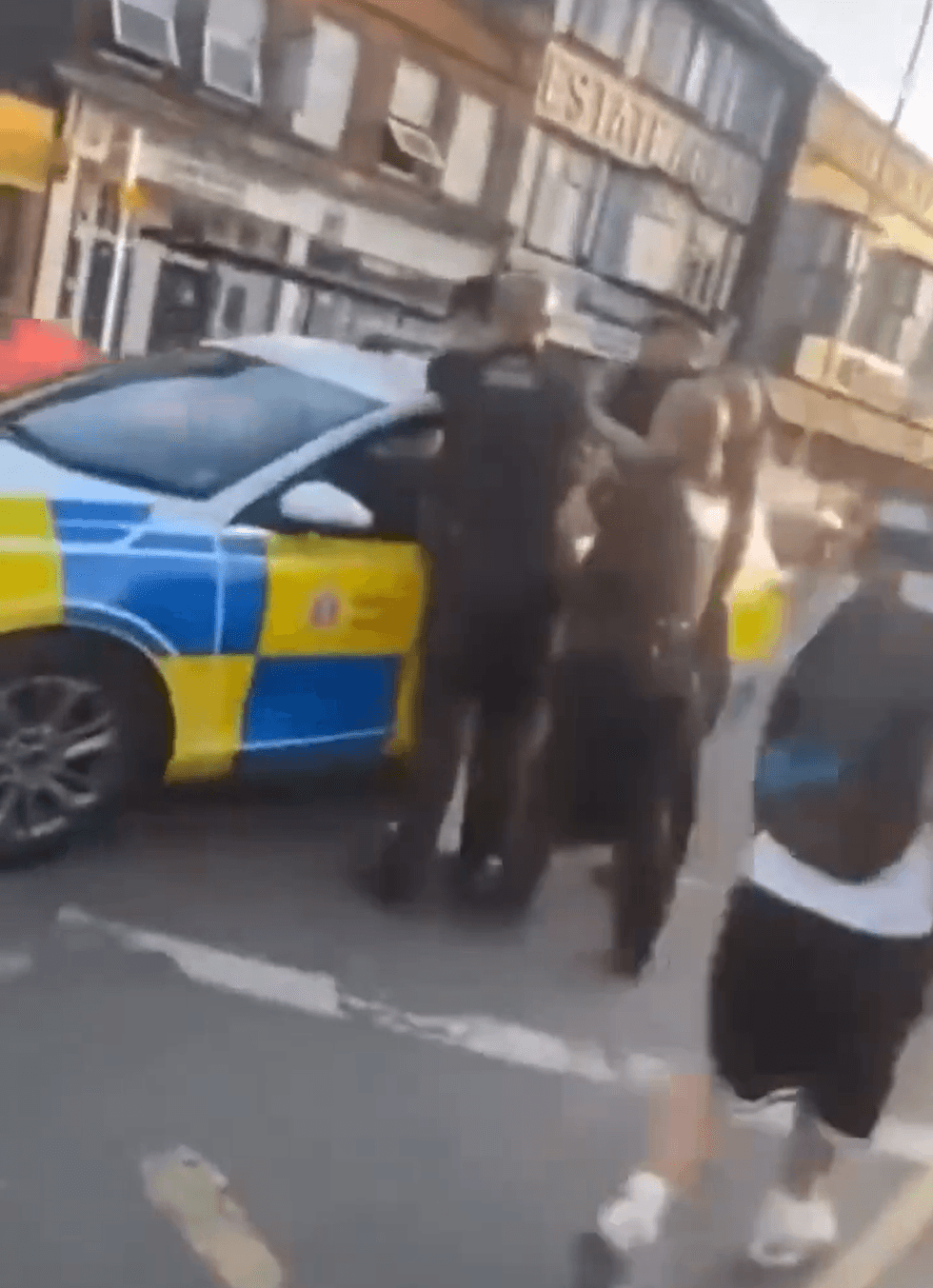 Kent Police rushed to the scene
