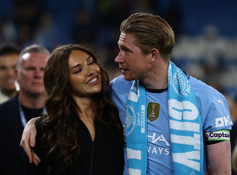 Kevin De Bruyne and Michele Lacroix
